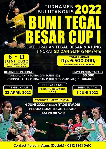 Kejuaraan Badminton Bumi Tegal Besar Cup I