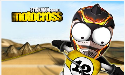 Tải game Android Stickman Downhill Motocross miễn phí