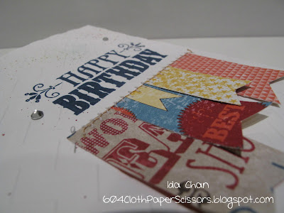 You're Amazing Birthday Card - Ida Chan Stampin' Up!