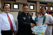Walikota Award Penghargaan Kepada Kelurahan Sadar Inflasi.