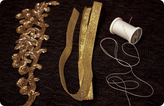diy-vintage-appliqué-lace-headband1