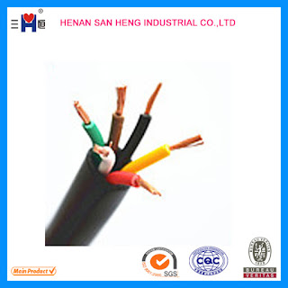 pvc coated wire flexible power cables