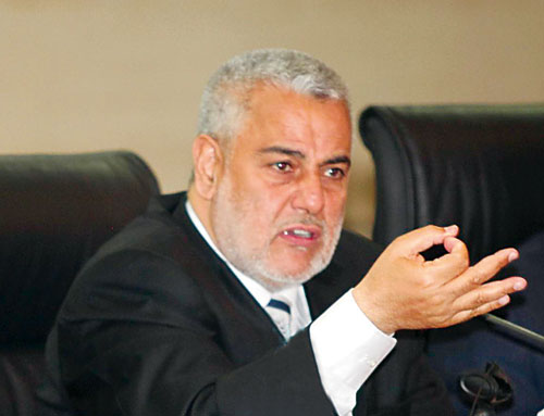 استقالة عبد الاله بنكيران من رئاسة الحكومة
