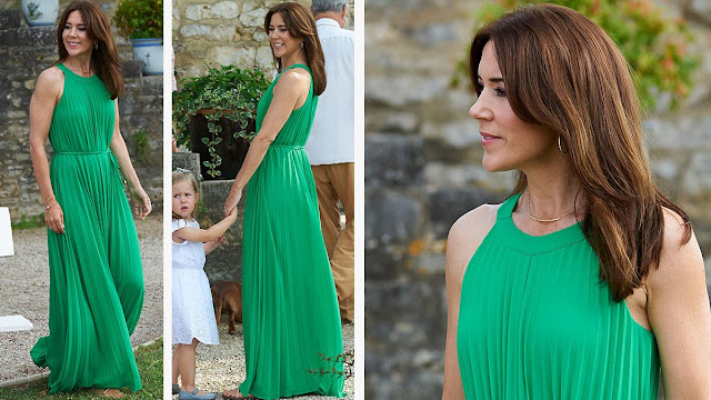 Stylish and fashion Denmark's Crown Princess Mary - 2014