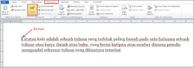  alasannya yaitu kita cukup dengan memanfaatkan dan memakai fitur yang ada pada software ini da Cara Membuat Catatan Kaki di Microsoft Word Paling Mudah