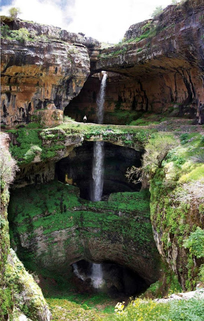  The Triple Waterfall Of Lebanon