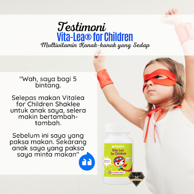 Testimoni Vitalea For Children Untuk Anak Susah Makan