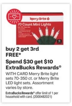 Merry Brite Mini Lights, Clear Bulbs with Green Wire, 70 ct