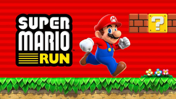 Super Mario run an application begins his first steps on the Android