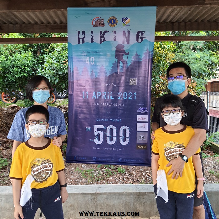 Bukit Beruang Hiking Challenge-Our Family's First Hill