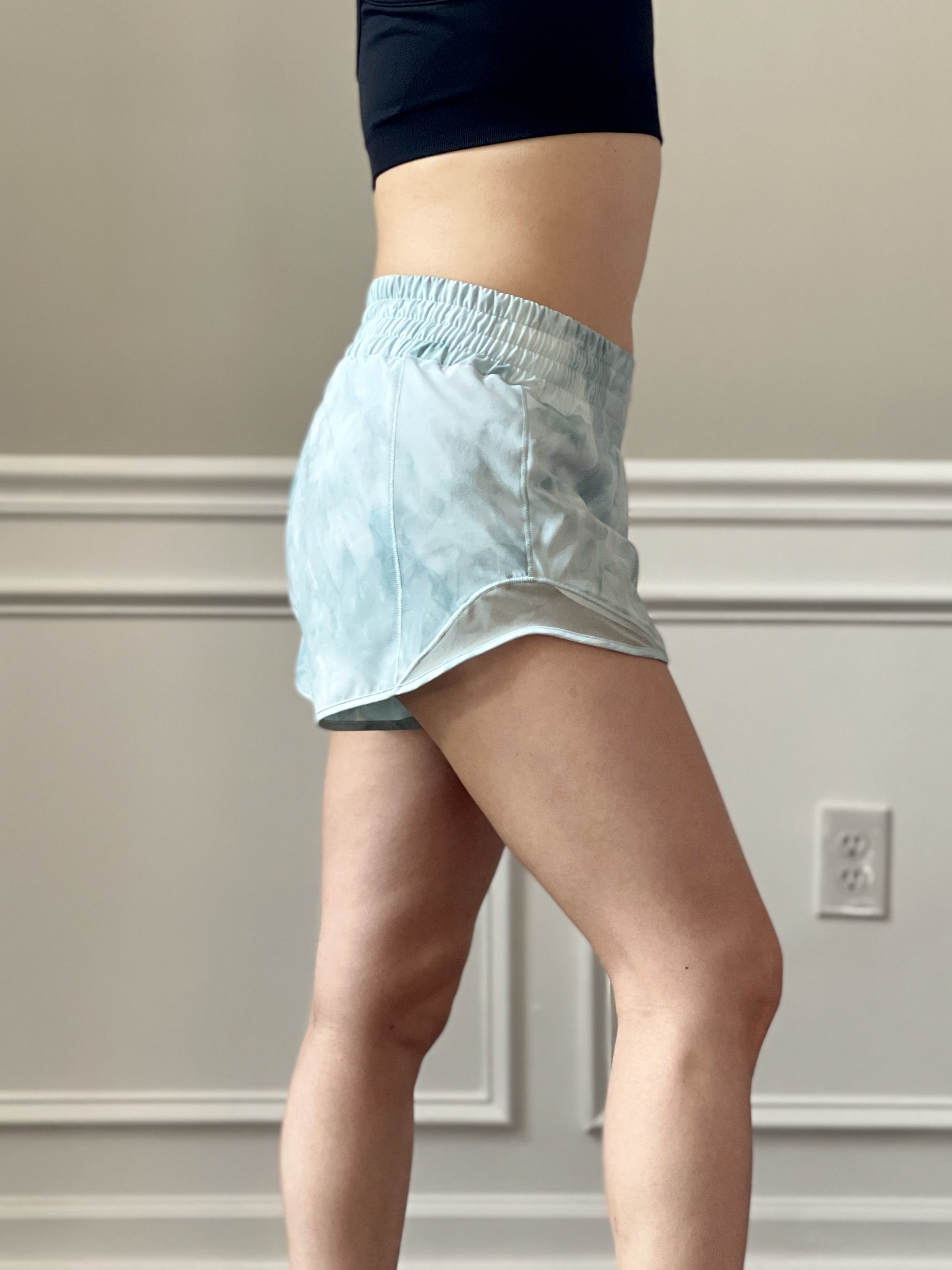 Lululemon Hotty Hot Low-Rise Lined Short 2.5 - Blazer Blue Tone - lulu  fanatics