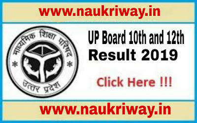 UP Board 10th and 12th Result 2019