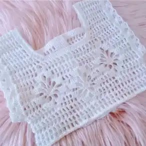 Canesú Bebé a Crochet