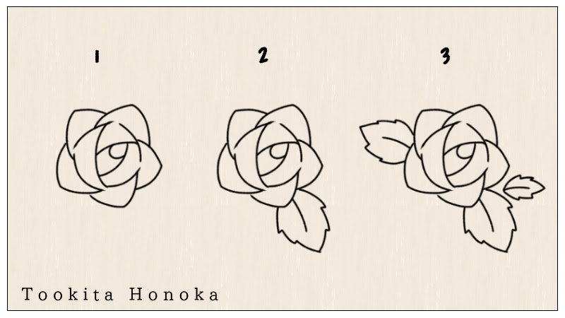 薔薇 バラ の花のイラストの簡単かわいい描き方 手書き ボールペン 手帳用 How To Draw Rose 遠北ほのかのイラストサイト 薔薇 バラ の花のイラストの簡単かわいい描き方 手書き ボールペン 手帳用 How To Draw Rose 遠北ほのかのイラストサイト