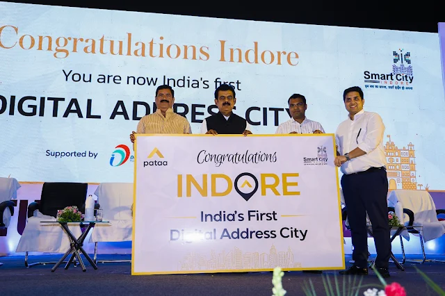 Smart City Indore with Pataa App is Now India's 1st Digital Address City with Over 5 Lakh Digital Addresses