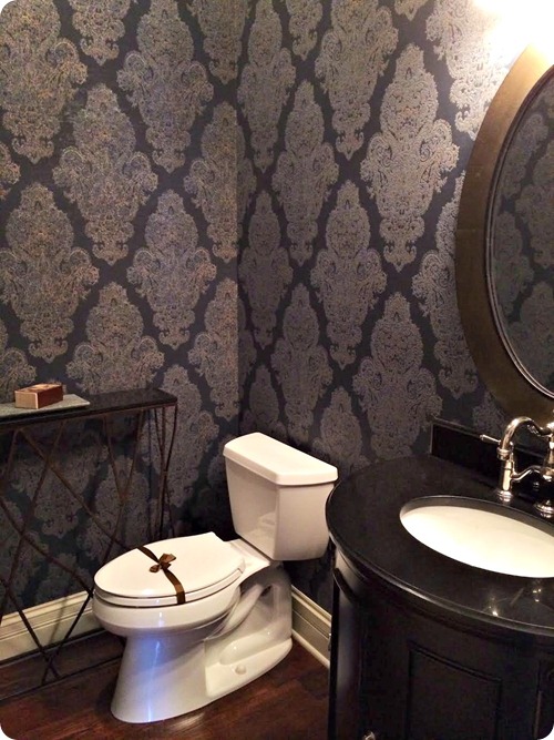 purple damask wallpaper
