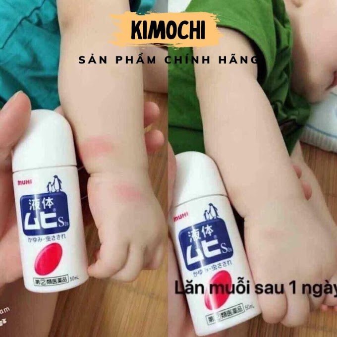 [ thienduonghangnhat.com ] LĂN BÔI MUỖI ĐỐT, CÔN TRÙNG CẮN MUHI Nhật Bản