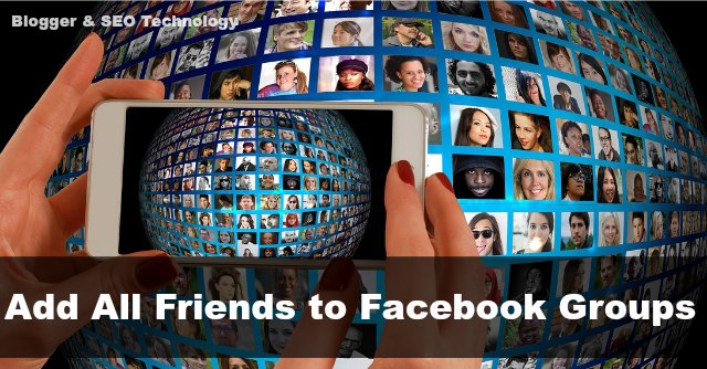 how to add all facebook friends to group at once 2017