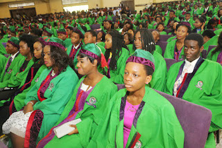 Matriculation ceremony for pharmacy students in Nigeria