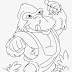 Cute Gorilla Coloring Page