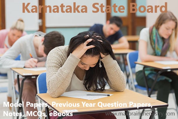 Karnataka 12th Science Previous Year Question Papers and Model Papers