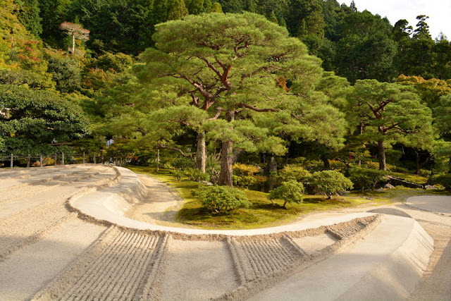 jardin zen, Ginkaku-ji, Kyoto