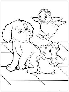 Desenhos do Wonder Pets para Colorir