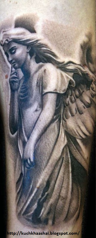 tattoo angels and demons. angel and demon tattoos. Angel And Demon Tattoos | Kuch