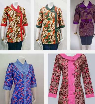 40 Model Baju Batik Terbaru Untuk Wanita 2022