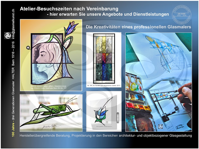 Glas-Szenen - Glasdesign mit Farben im Licht
