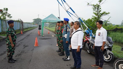 Tingkatkan Keamanan, Satgaspam Bandara Juanda Gelar Opsgaktib Tanda Perizinan Akses T1-T2