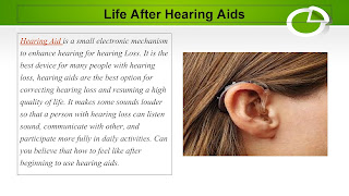 Life after hearing aid