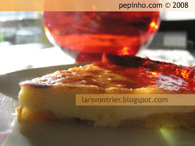 Clafoutis de manzanas caramelizas