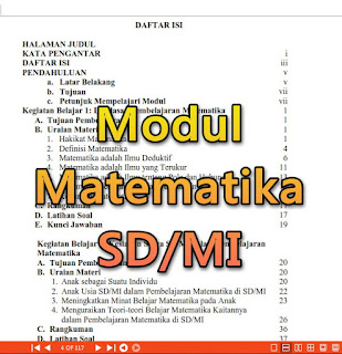 Modul Matematika SD/MI
