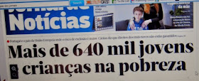 Resultado de imagem para pobreza em portugal jovens