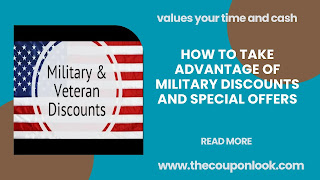 Take Advantage of Military Discounts and Special