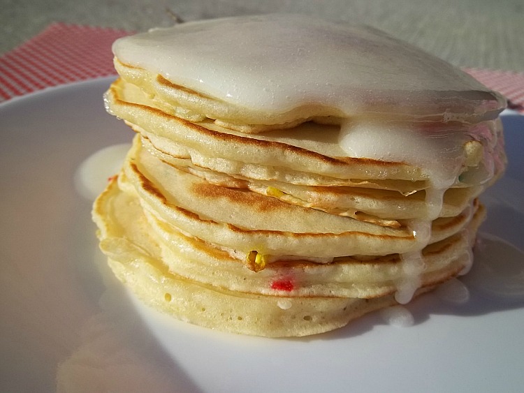 how Recipe, with Harried Batter Pancakes: a batter to Cake Kitchen Homemaker: pancakes Your  of cake make My
