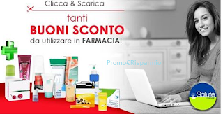 Logo Buoni sconto da stampare per risparmiare in Farmacia