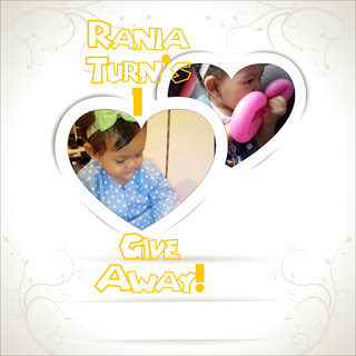 Rania Turn's 1 Giveaway