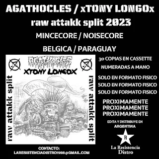 Split - Agathocles & xTony Longox - Raw attack split (2023)