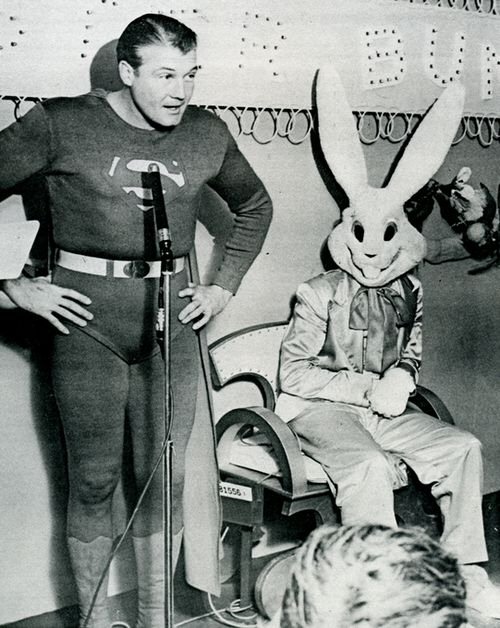 Superman and The Easter Bunny