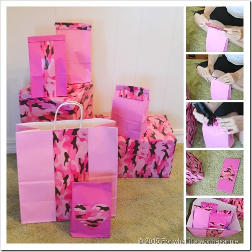 dollar store dressed up bags