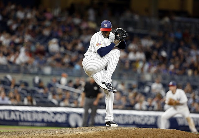 Aroldis Chapman, para sorpresa de nadie, comanda a los pitchers de Cuba en el Spring Training