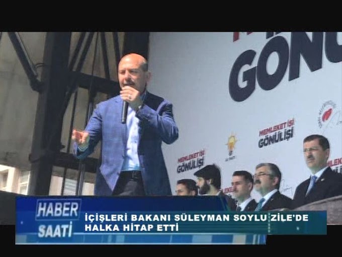  İçişleri Bakanı Süleyman Soylu Zile ilçesinde halka hitap etti. 1. bölüm