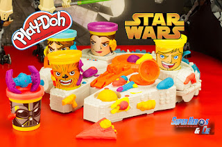 Play Doh Star Wars faucon millenium