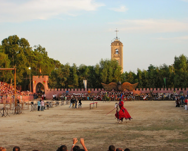 Scena del Torneo dei Rioni di Oria