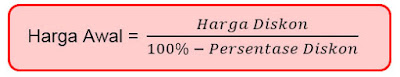Belanja merupakan acara yang menyenangkan terutama bagi kaum hawa Cara Menghitung Diskon (Rabat) Suatu Produk dan Contoh Soal 