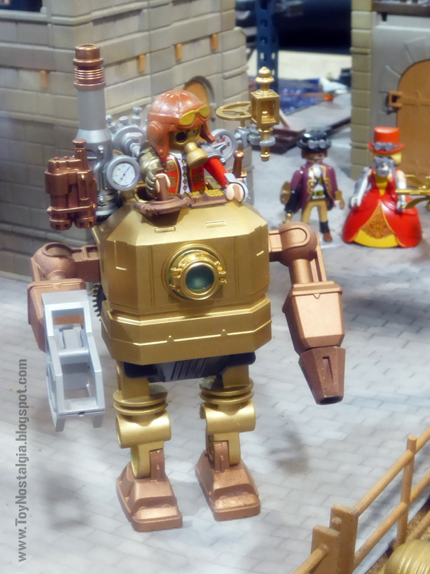 Diorama Playmobil SteamPunk (Cocheras de Sants - 2020)