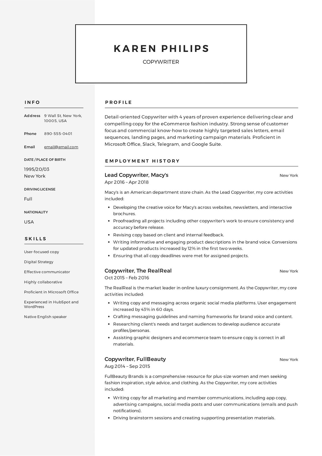 copywriter cv example, copywriter cv examples, copywriter cv examples uk, copywriter cv example 2019, copywriter cv template, copywriter cv template word, creative copywriter cv example, copywriter cv example, cv examples for copywriter,