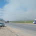 Incêndio na área do Aeroporto 2 de Julho em Jacobina